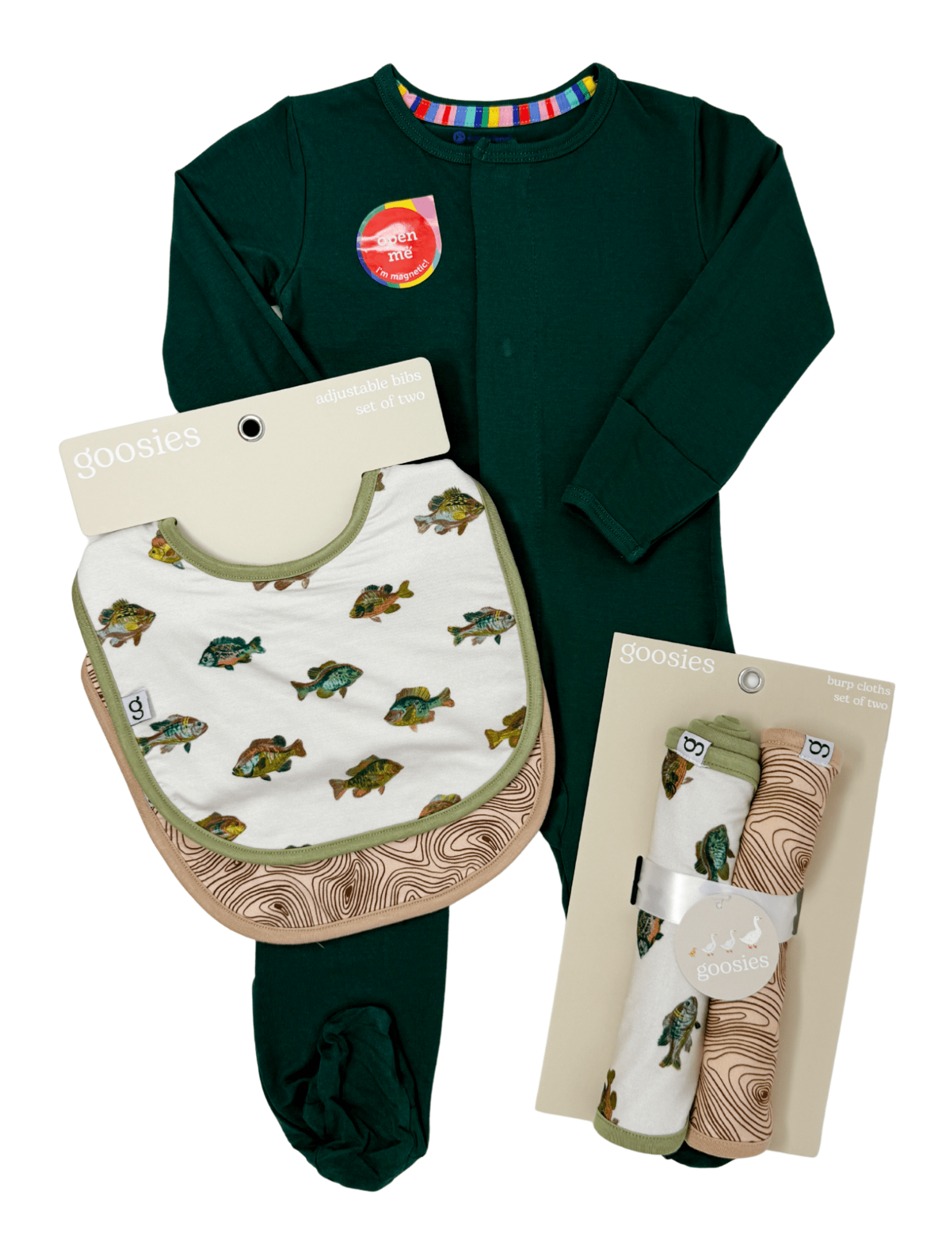 Deep Emerald Footie - Sugar Babies Children's Boutique/Meg's Shoppe