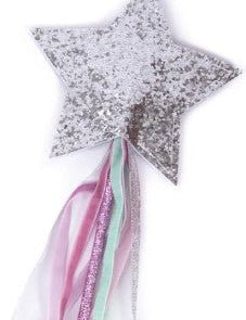 Deluxe Twinkle Twinkle Star Wands - Assorted Kids Misc Accessories Great Pretenders Silver