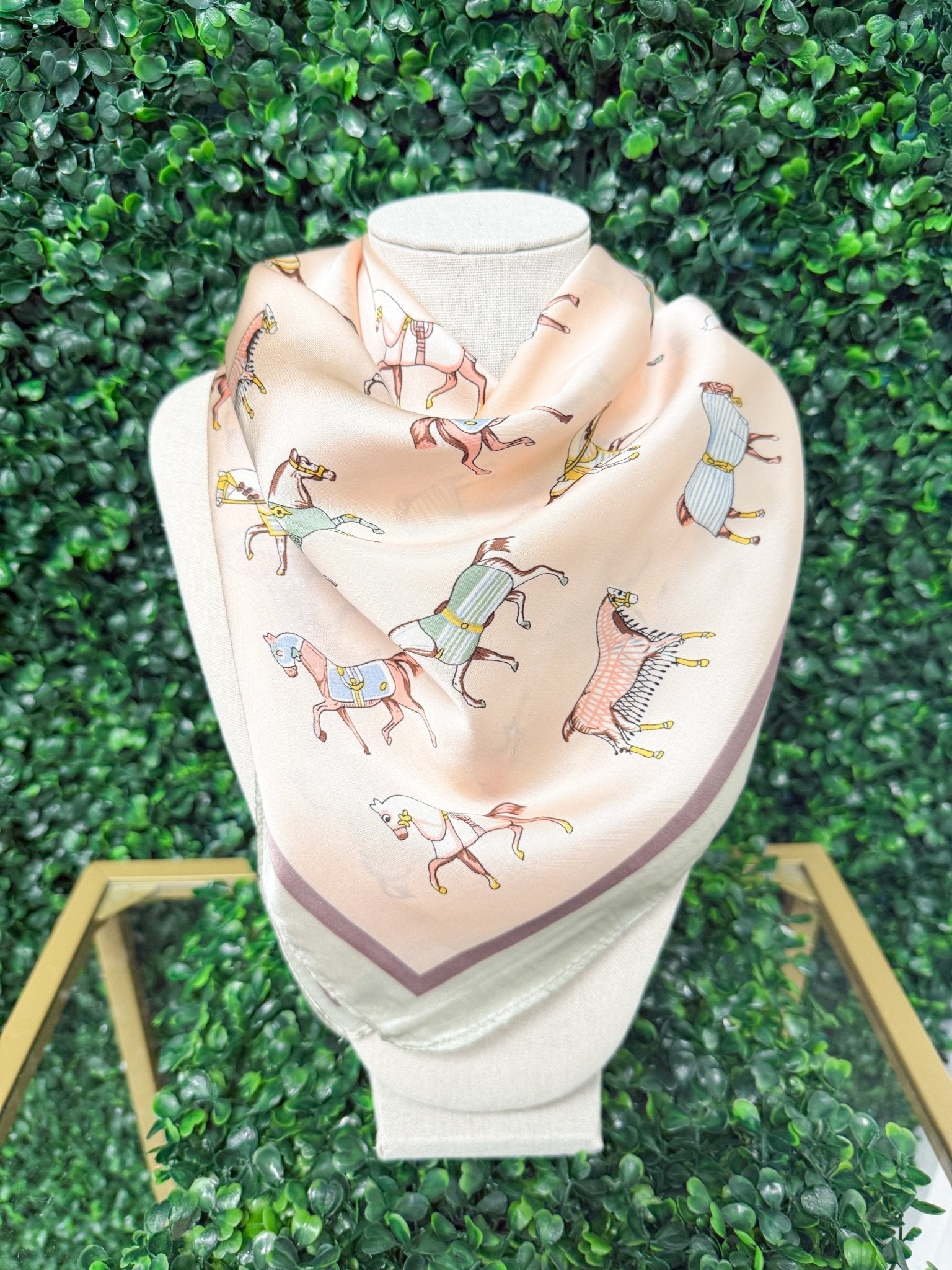 Derby Days Satin Scarf - Sugar Babies Children's Boutique/Meg's Shoppe