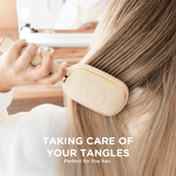 Detangler Hair Brush for Fine Hair - Tan Self-Care TELETIES
