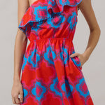 Devany Mix Media One Shoulder Midi Dress Long Dresses Sugarlips