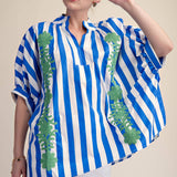 Mediterranean Morning Top Tops Glam