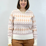 Diamond Drift Sweater - Cream Sweaters &Merci