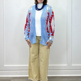 Diamond Skies Cardigan - Sky Blue Sweaters Umgee