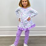 Dino Adventures Ruffle Pant Set Girls Sets Trotter Street Kids
