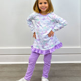 Dino Adventures Ruffle Pant Set Girls Sets Trotter Street Kids