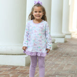 Dino Adventures Ruffle Pant Set Girls Sets Trotter Street Kids