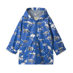 Dino Extinction Zip Up Rain Jacket Boys Outerwear Hatley