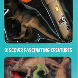 Dino Play Set w/ Torch Projector Toys Wenno USA