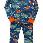 Dino Roar Stretch Cotton Pajama Set Kids Pajamas Hatley