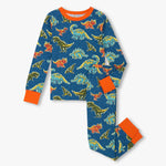 Dino Roar Stretch Cotton Pajama Set Kids Pajamas Hatley