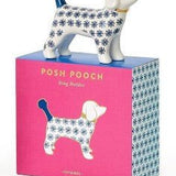 Dog Ceramic Ring Holder - Assorted Home Decor Two's Company Blue