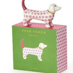 Dog Ceramic Ring Holder - Assorted Home Decor Two's Company Pink