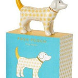 Dog Ceramic Ring Holder - Assorted Home Decor Two's Company Yellow