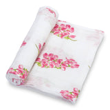 Dogwoods In Bloom Baby Muslin Swaddle Blanket Baby Accessories LollyBanks