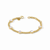 Dolce Delicate Bracelet - Iridescent Clear Crystal Bracelets Julie Vos
