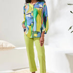 Dolman Sleeve Wide Blouse - Mojito Tops Tribal