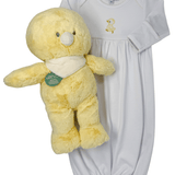 Downy Ducklings Embroidered Gathered Gown Baby Sleepwear Magnolia Baby