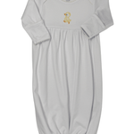 Downy Ducklings Embroidered Gathered Gown Baby Sleepwear Magnolia Baby