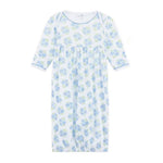 Dreamy Hydrangeas Print Gathered Gown - Sugar Babies Children's Boutique/Meg's Shoppe