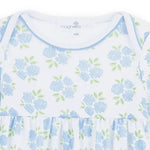 Dreamy Hydrangeas Print Gathered Gown - Sugar Babies Children's Boutique/Meg's Shoppe