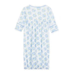 Dreamy Hydrangeas Print Gathered Gown - Sugar Babies Children's Boutique/Meg's Shoppe
