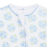 Dreamy Hydrangeas Print Zip Footie - Sugar Babies Children's Boutique/Meg's Shoppe