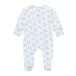 Dreamy Hydrangeas Print Zip Footie - Sugar Babies Children's Boutique/Meg's Shoppe