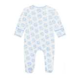 Dreamy Hydrangeas Print Zip Footie - Sugar Babies Children's Boutique/Meg's Shoppe