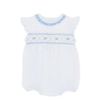 Dreamy Hydrangeas Smocked Bubble Baby Sleepwear Magnolia Baby