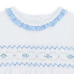 Dreamy Hydrangeas Smocked Bubble Baby Sleepwear Magnolia Baby