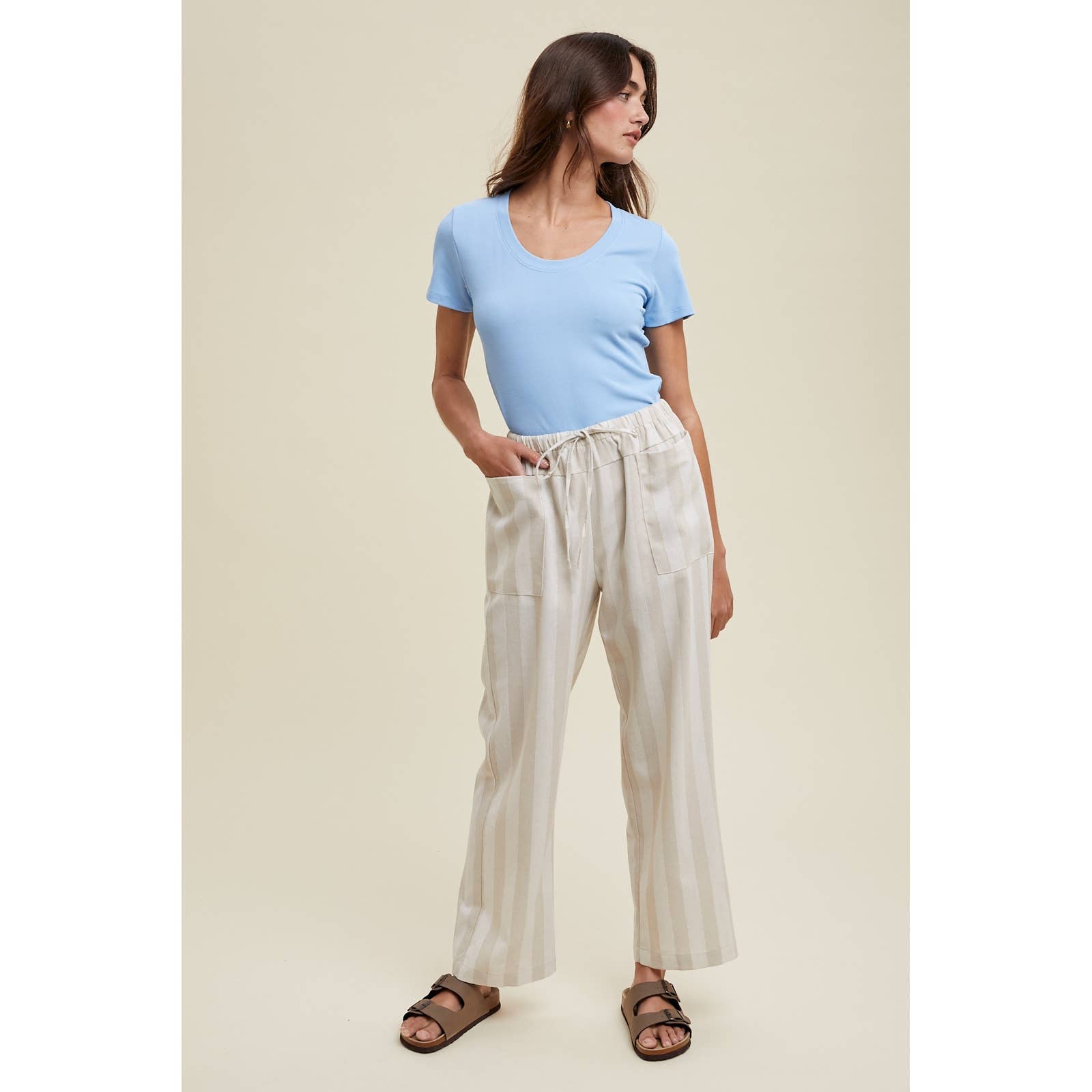 Driftwood Drawstring Pants Pants Wishlist Apparel