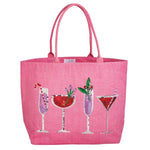 Drinks Holiday Sparkle Tote Seasonal Mudpie