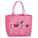 Drinks Holiday Sparkle Tote Seasonal Mudpie