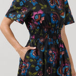 Duna Floral Poplin Maxi Dress Long Dresses Sugarlips