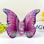 Colorful butterfly hair clips elegant beautiful hair clip: H Hair Accessories TheDivaSoap