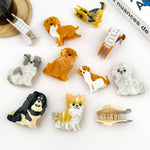 Puppy Claw Clip - Pug Hair Accessories TheDivaSoap