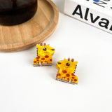 Mini Hair Clip Set - Hedgehog Hair Accessories TheDivaSoap