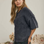 Midnight Ease Knit Cardigan Sweaters Blu Pepper