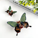 Butterfly Claw Clip Set - Pink Hair Accessories TheDivaSoap