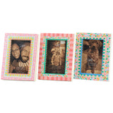 Mini Floral Photo Magnet Frame - Assorted