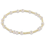 egirl Hope Unwritten 4mm Bead Bracelet - Pearl Bracelets enewton