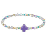egirl Hope Unwritten Bracelet Signature Cross - How Do You Lilac Me Now? Bracelets enewton