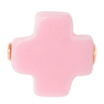 egirl Signature Cross 3mm Bead Bracelet - Pink Kids Jewelry enewton