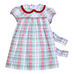 Eleanor Dress - Douglas Plaid Girls Occasion Dresses Little English