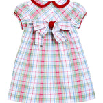 Eleanor Dress - Douglas Plaid Girls Occasion Dresses Little English