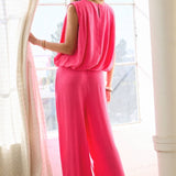 Electric Sunset Set - Fuchsia Tops Oddi