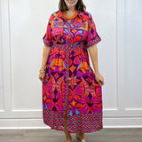 Elena Midi Dress Long Dresses Briton Court