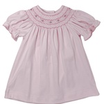 Elizabeth Knit Bishop - Pink Girls Occasion Dresses Petit Bebe