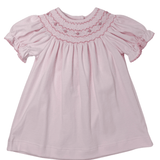 Elizabeth Knit Bishop - Pink Girls Occasion Dresses Petit Bebe
